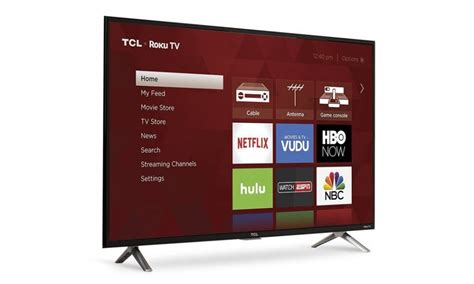 Clear motion miscellaneous package contents: Tcl 40s305. TCL 40S325 40 Inch 1080p Smart LED Roku TV (2019).
