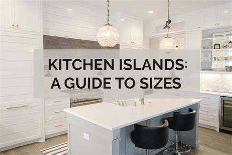 What is the right kitchen island height? Kitchen Islands: A Guide to Sizes - Kitchinsider