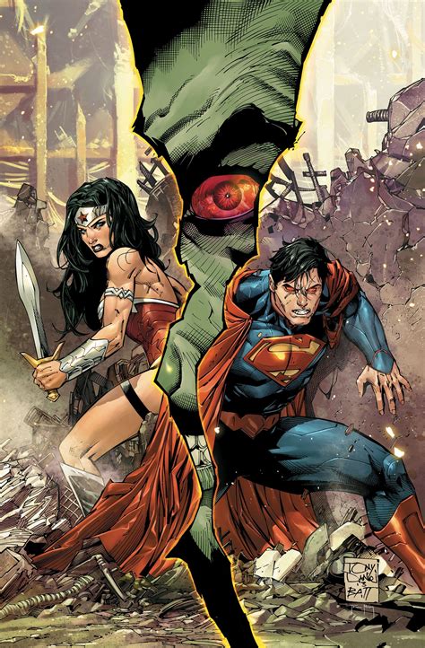 Wonder Woman Superman Cover By Tony Daniel Wonder Woman Comic Superman Wonder Woman