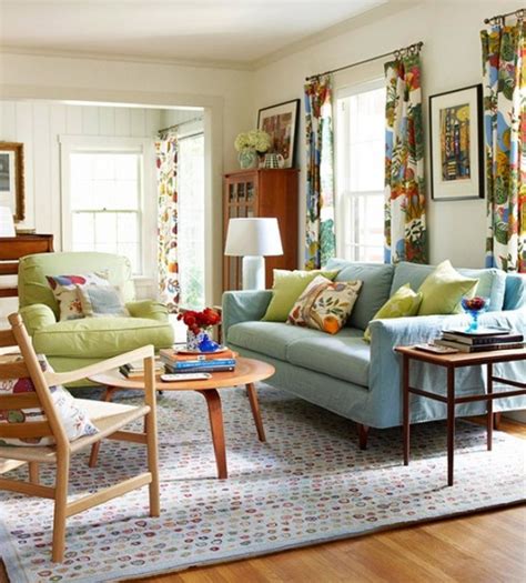15 Chic And Colorful Spring Living Room Designs Homemydesign