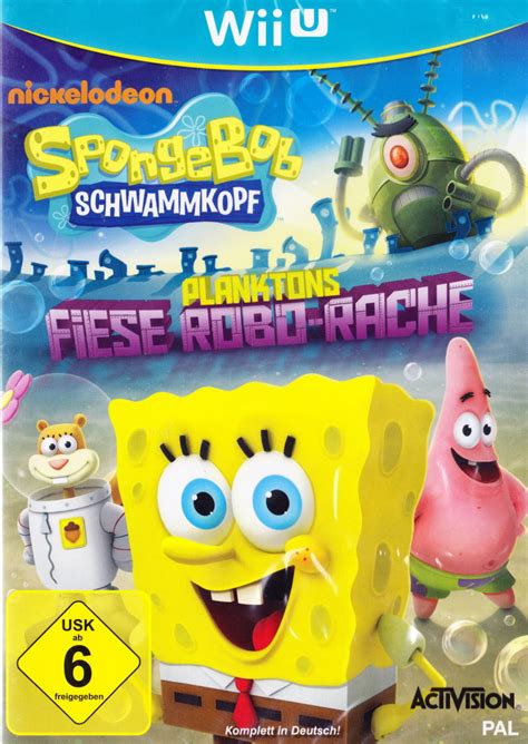 Spongebob Squarepants Planktons Robotic Revenge For Wii