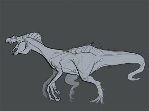 The Art Of A Raptor Jurassic World Concept Art Hybrid Dinosaur