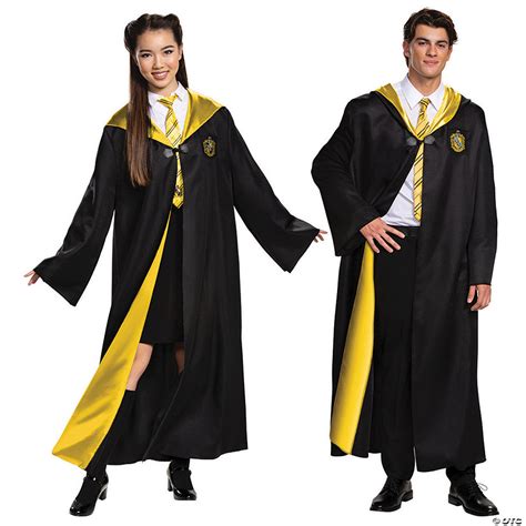 Adult Deluxe Harry Potter Hufflepuff Robe Halloween Express