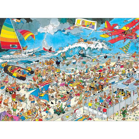 At The Beach 1000 Piece Jigsaw Puzzle Spilsbury