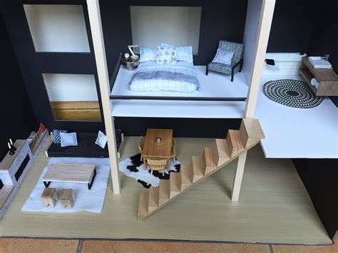 Modern Miniature Dollhouse Renovation More Photos Instagram