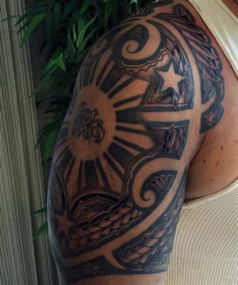 60 Hawaiian Tattoos For Men Traditional Tribal Ink Ideas