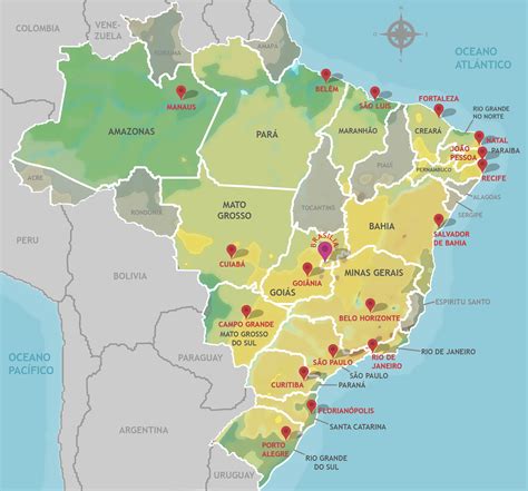 Mapa De Brasil Mapa