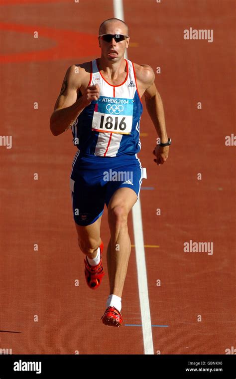 Athletics Athens Olympic Games 2004 Mens Decathlon 100m Heats