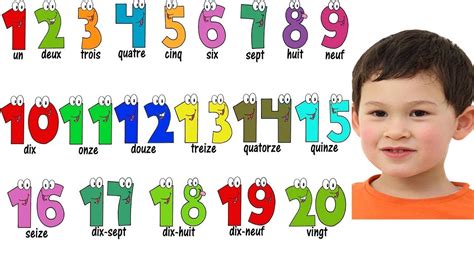 ¡aprende a contar de una a veinte en inglés con esta divertida canción! Learn to Count numbers 1-20 in French | Learn Numbers and ...