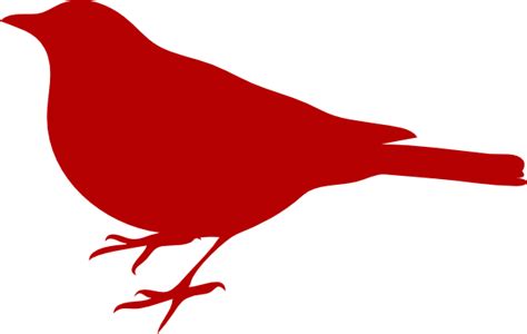 Red Bird Clip Art At Vector Clip Art Online Royalty Free