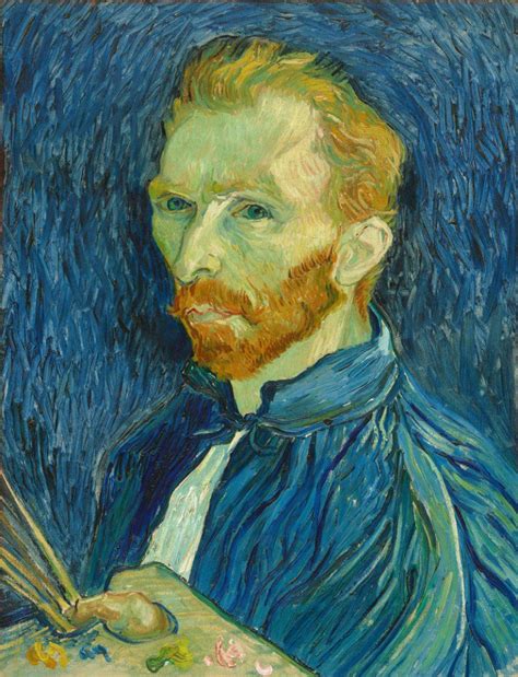 Vincent Van Gogh Self Portrait 1889 National Gallery Of Art Extremely