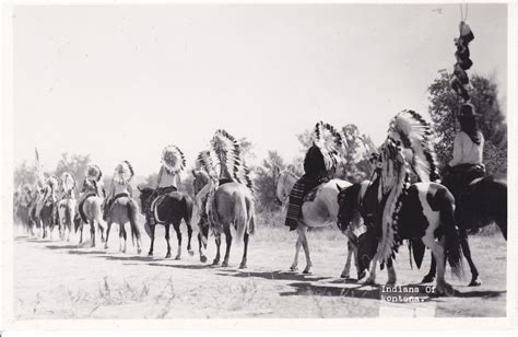 Indians Of Montana Real Photo Postcard By Billings Montan Flickr