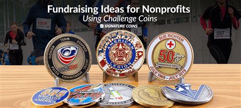 Fundraising Ideas For Nonprofits Using Challenge Coins Signature Coins