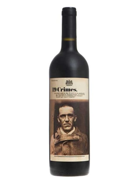 The app brings to life the characters on the brand's bottles. 19 Crimes - 19 Crimes Cabernet Sauvignon South Eastern ...