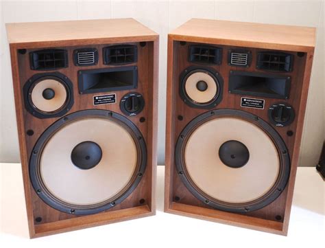 Rare Vintage Pair Kenwood Kl 7090 Speakers 15 Woofers 100 Orginal
