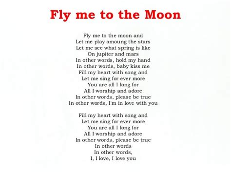 Fly Me To The Moon Tekst - 16 frank sinatra