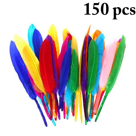 Buy Outgeek Colorful Feathers Decor Creative Party Decor Craft Diy