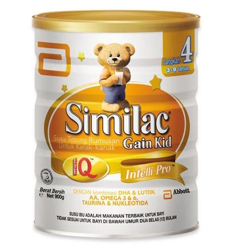 Similac® advance® provides your baby with nutrition beyond dha. 1.8KG GAIN PLUS/ KID Formula Milk Powder MADE IN SINGAPORE ...