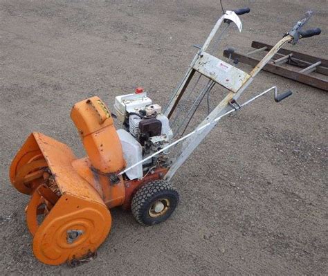 Ariens Snow Blower Runs But Needs Belts And Tune Up Good Condition