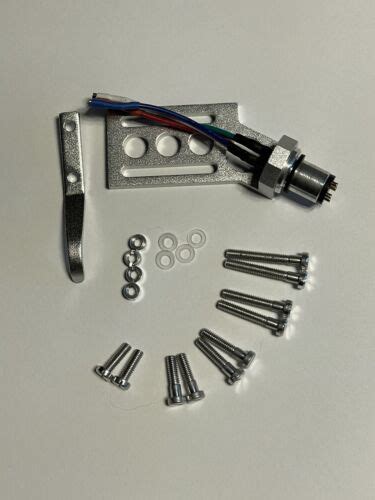 Silver Angled Offset Headshell For Straight Tonearms Ebay