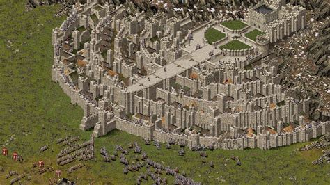 Epic Siege Of Minas Tirith Stronghold Hd Youtube