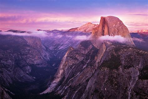 Half Dome From Glacier Point Yosemite National Park Photography By