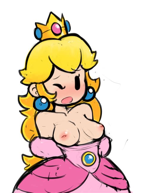 P 2449099 Paper Mario Princess Peach Sketchpaddy Super Mario Bros