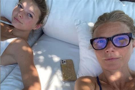 Hollywood Actor Gwyneth Paltrows Birthday Suit Draws Embarrassment For Daughter Apple Martin