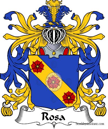 familia de la rosa heráldica genealogía escudo y origen appellido My