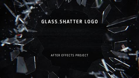 Glass Shatter Logo In 2020 After Effects Shatter After Effects Templates