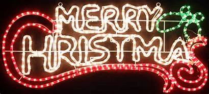 Merry Christmas Animated Lights Rope Led Motif
