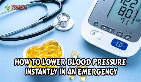 How To Lower Blood Pressure Instantly In An Emergency Herb Medicine