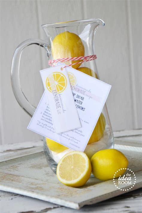 Homemade Lemonade T Kit And Printables Homemade Lemonade Food Ts Homemade Ts