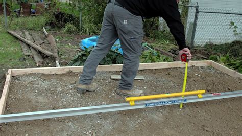 Learn How To Pour A Concrete Slab Diy With Marshalltown Youtube