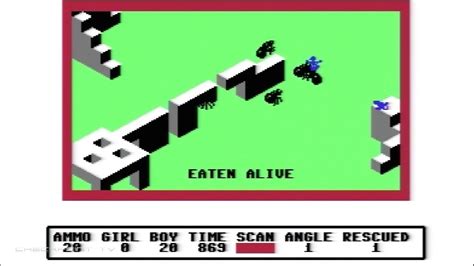 Ant Attack First 3dish Isometric Action Adventure With Sex Option C64 Gameplay 50 Fps Youtube