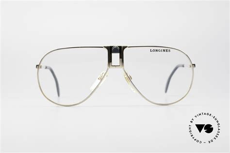 glasses longines 0154 1980 s aviator eyeglasses