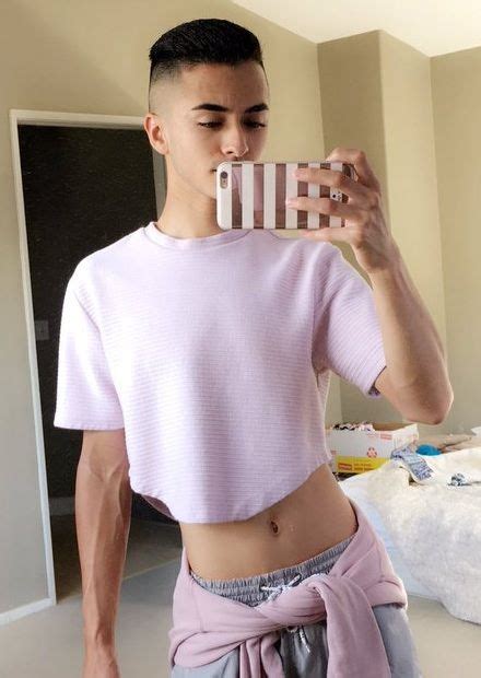 Male Crop Top Men Crop Top Male Crop Tops Top Outfits Cute Outfits Mens Outfits Fashion