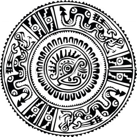 Aztec Symbol Stock Illustrations Cliparts And Royalty Free Aztec