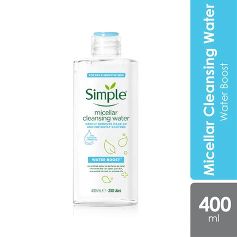 Simple Water Boost Micellar Cleansing Water 400ml Alpro Pharmacy