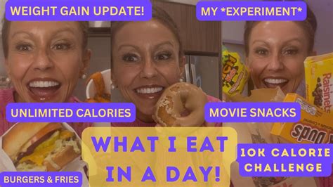 What I Eat In A Day 😋 Unlimited Calories 💪💥 All In Anorexia Recovery 💜