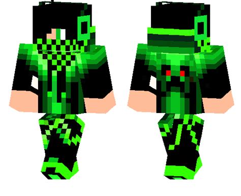 Pro Creeper Boy Minecraft Pe Skins