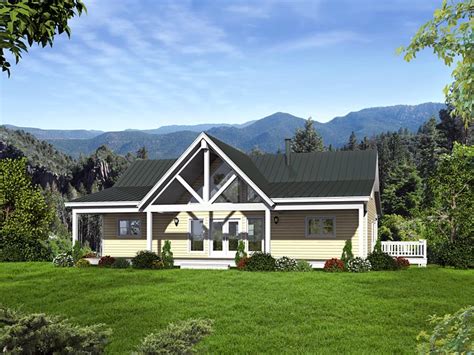The house plan's layout includes: House Plan 51422 - Traditional Style with 1500 Sq Ft, 2 ...