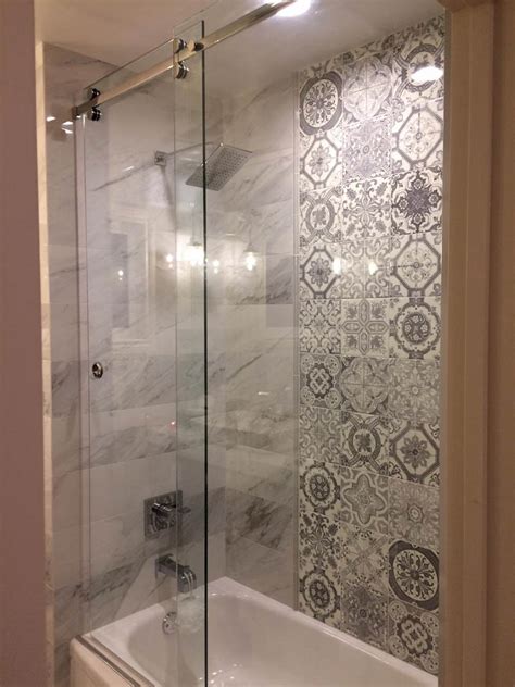 bathtub showers cascade glass custom mirrors glass shower glass