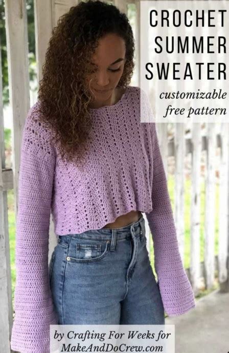 Crochet A Simple Summer Top FREE CROCHET PATTERN Craftorator