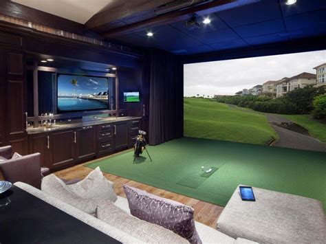 What Is A Man Cave Golf Room Small Media Rooms Golf Man Cave