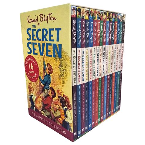Learning Is Fun Enid Blyton The Secret Seven 16 Books Collection