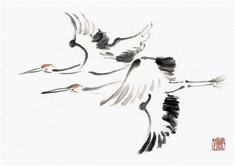 Feng Shui Bird Symbols And What They Mean Sumi E Painting Feng Shui