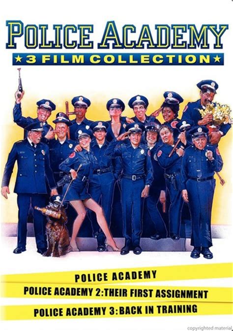 Police Academy 3 Film Collection Dvd Dvd Empire