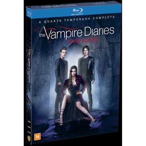 Blu Ray The Vampire Diaries 4ª Temporada Completa Edição De