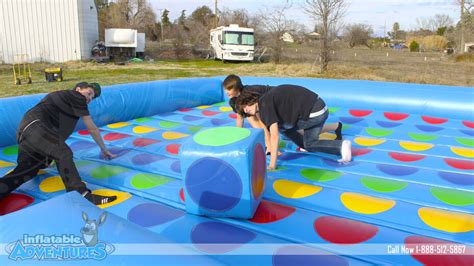 Giant Twister Game Inflatable Rentals